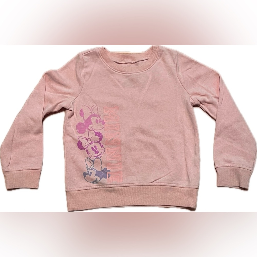 Disney/Jumping Beans Minnie sweatshirt girls sz 6